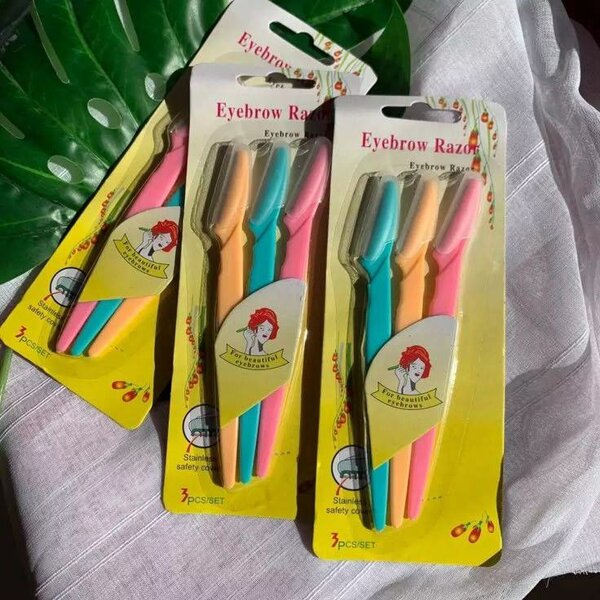 Rasoirs Sourcils 3pieces