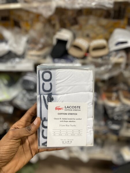 Lot de 3 slips pour homme en coton