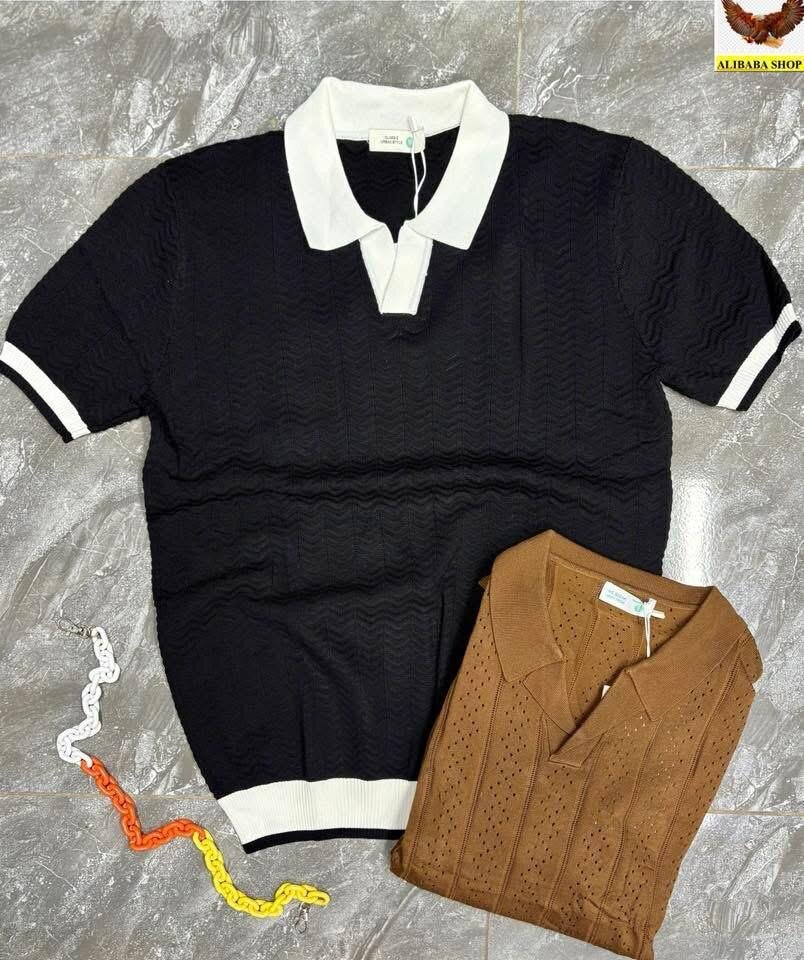 Polo en maille élégante
