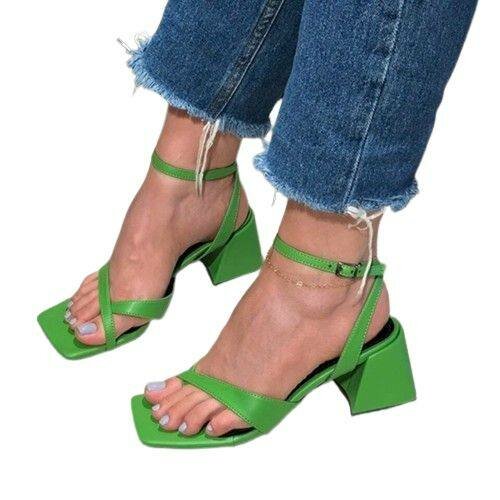 Fashionable Ladies Sandals - Green