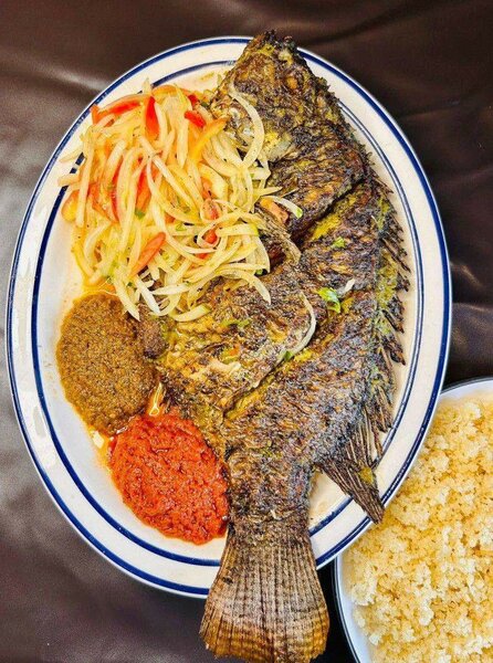 Poisson braise aux mille epice