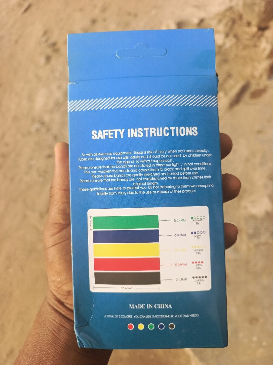 Bande de résistance fitness