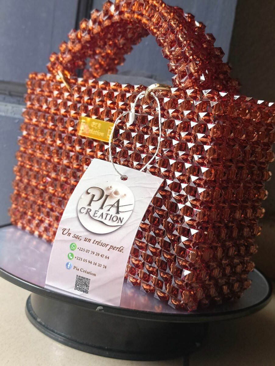 Sac en perles élégant