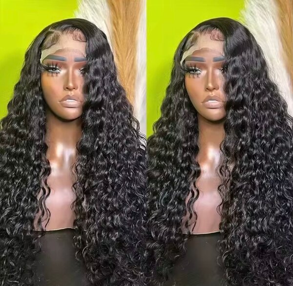 Perruque Bouclée en Dentelle