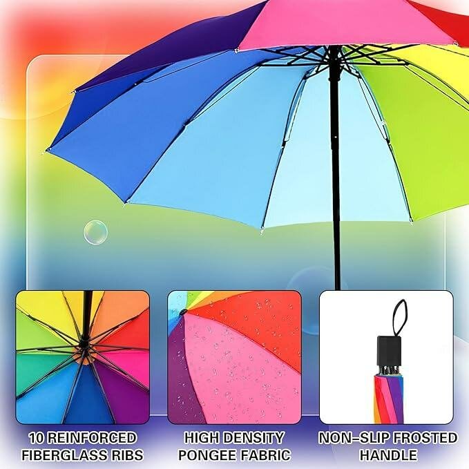 Parapluie Coloré Arc-en-Ciel