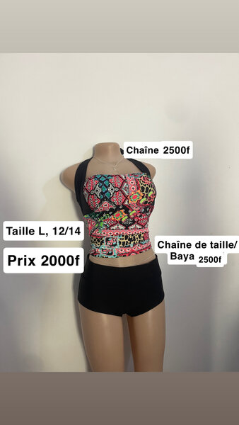 Colorful Women's Swimwear Set