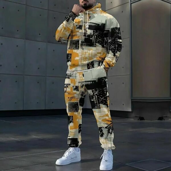 Survêtement Homme Imprimé Mode