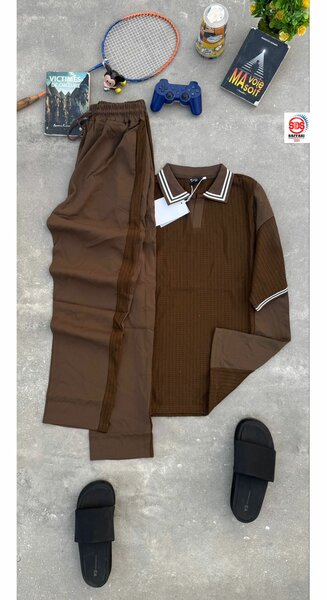 Ensemble pyjama homme marron