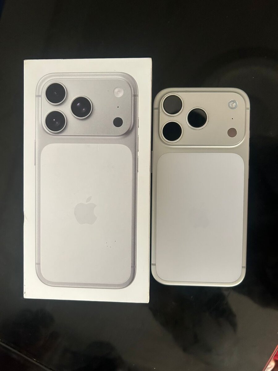 iPhone 17 pro 256 giga argenté