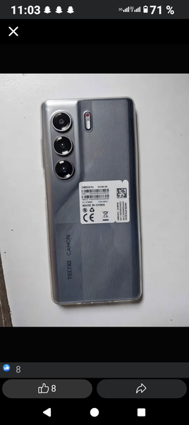 Smartphone Tecno Camon 18