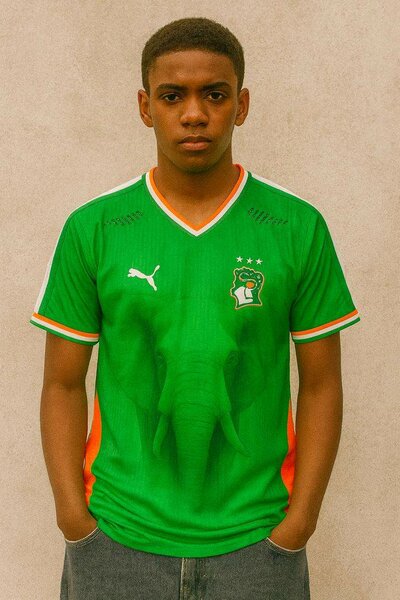 Maillot Côte d'Ivoire Éléphant