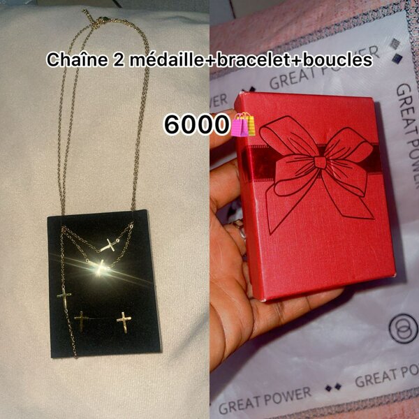 Ensemble Bijoux Doré Chic