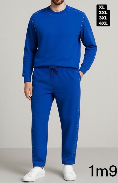 Ensemble survêtement bleu homme