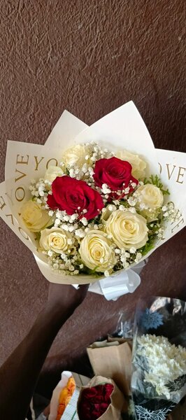 Bouquet raffiné de roses