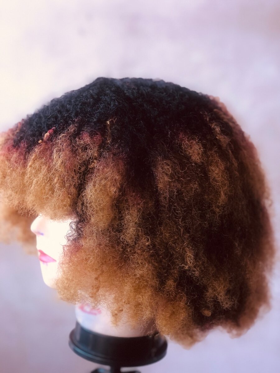 Afro Fringe Wig