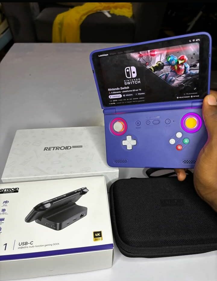 Retroid Pocket Flip 2 - Console de jeu portable