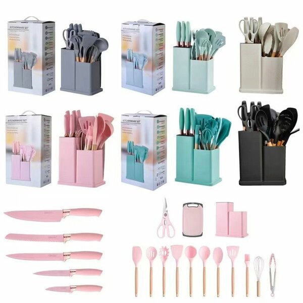 Silicone Ladle and knife Set