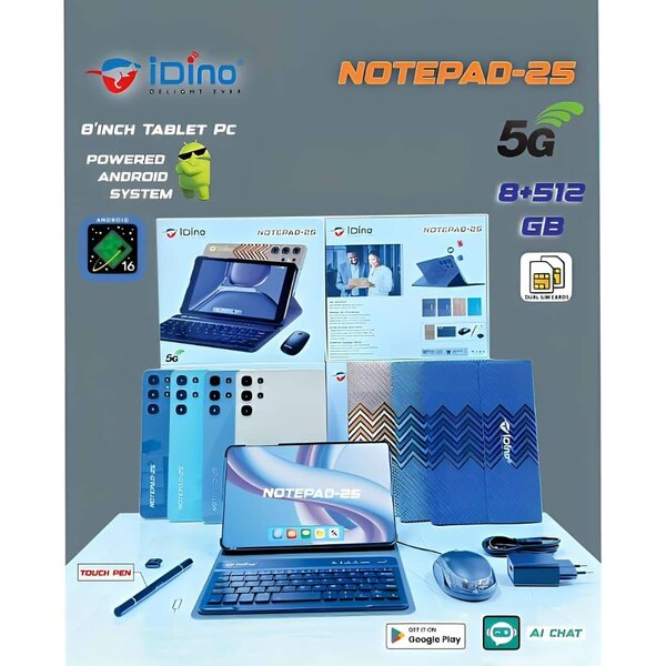 Tablette Idino Notepad-25 5G 8"