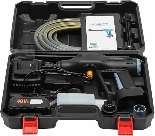 Pressure Washer Gun with 2 strong Rechargeable batteries