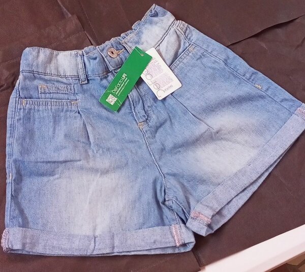 Short en jean enfant