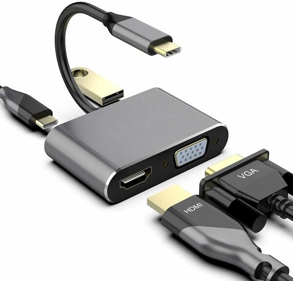 Adaptateur USB-C vers HDMI VGA