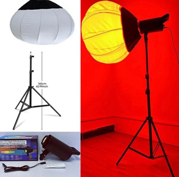 Lampe LED Photo Vidéo RGB
