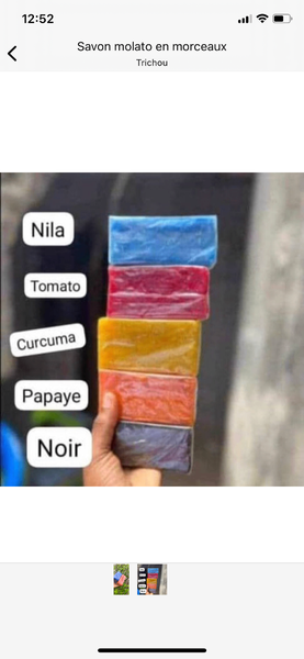 Savon Artisanal Multicolore