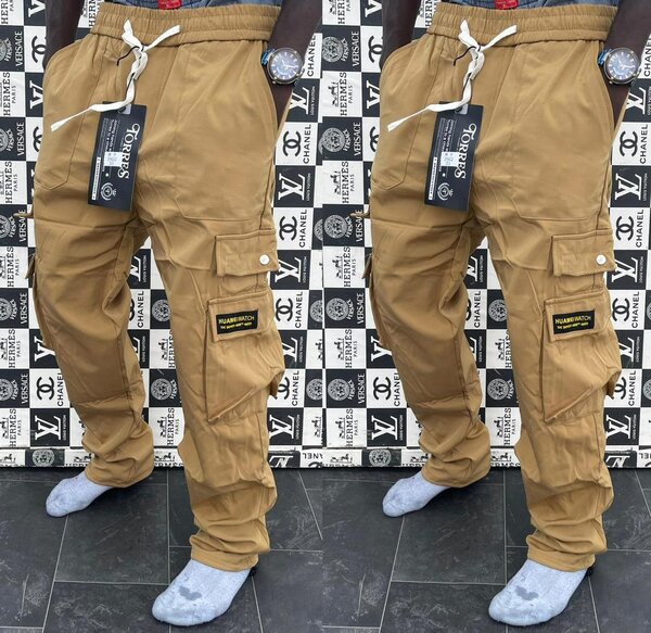 Pantalons cargo homme multi-poches