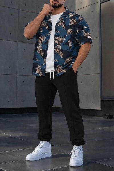 Chemise à motifs tendance