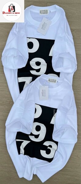 T-shirt en coton imprimé tendance