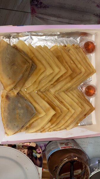 Crêpes Nutella , Miel, cérélac