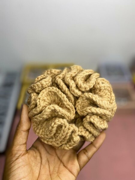 Chouchou en laine fait main