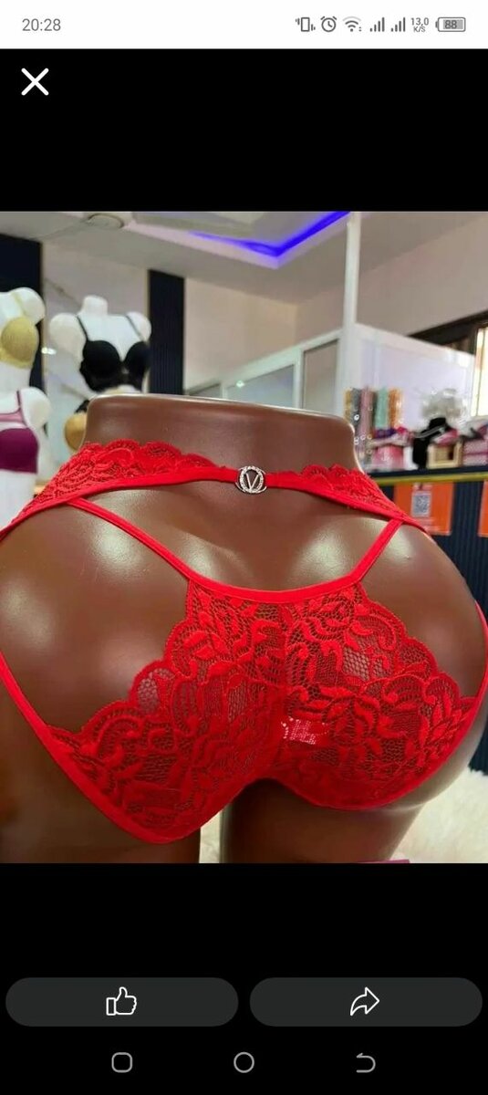 Culotte sexy en dentelle