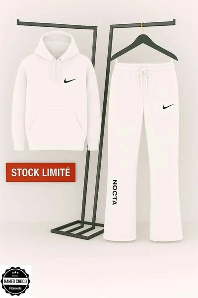 Ensemble survêtement Nike blanc