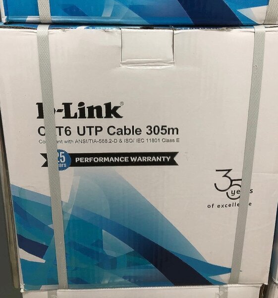 D LINK CAT6 UTP NETWORKING CABLE 305 METERS