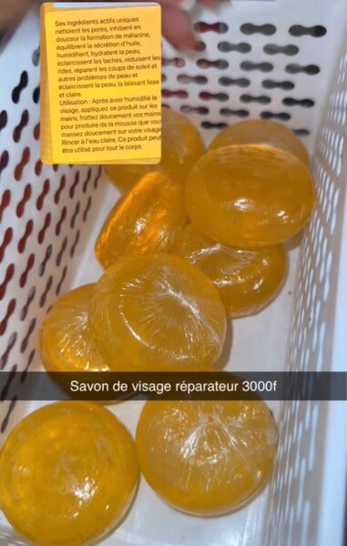 Savon de visage