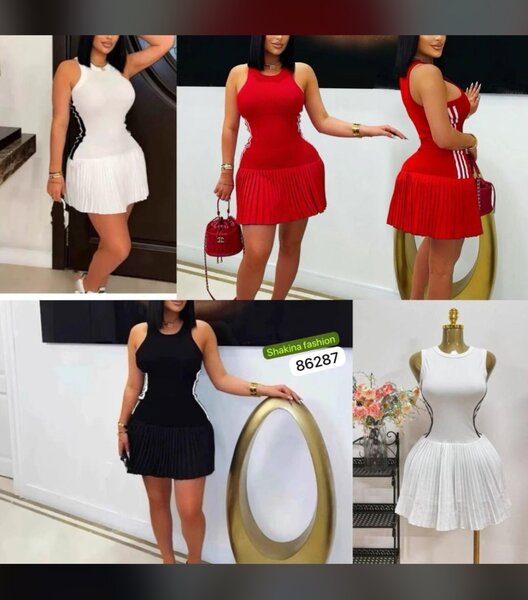 Robe Élégante Plissée Femme