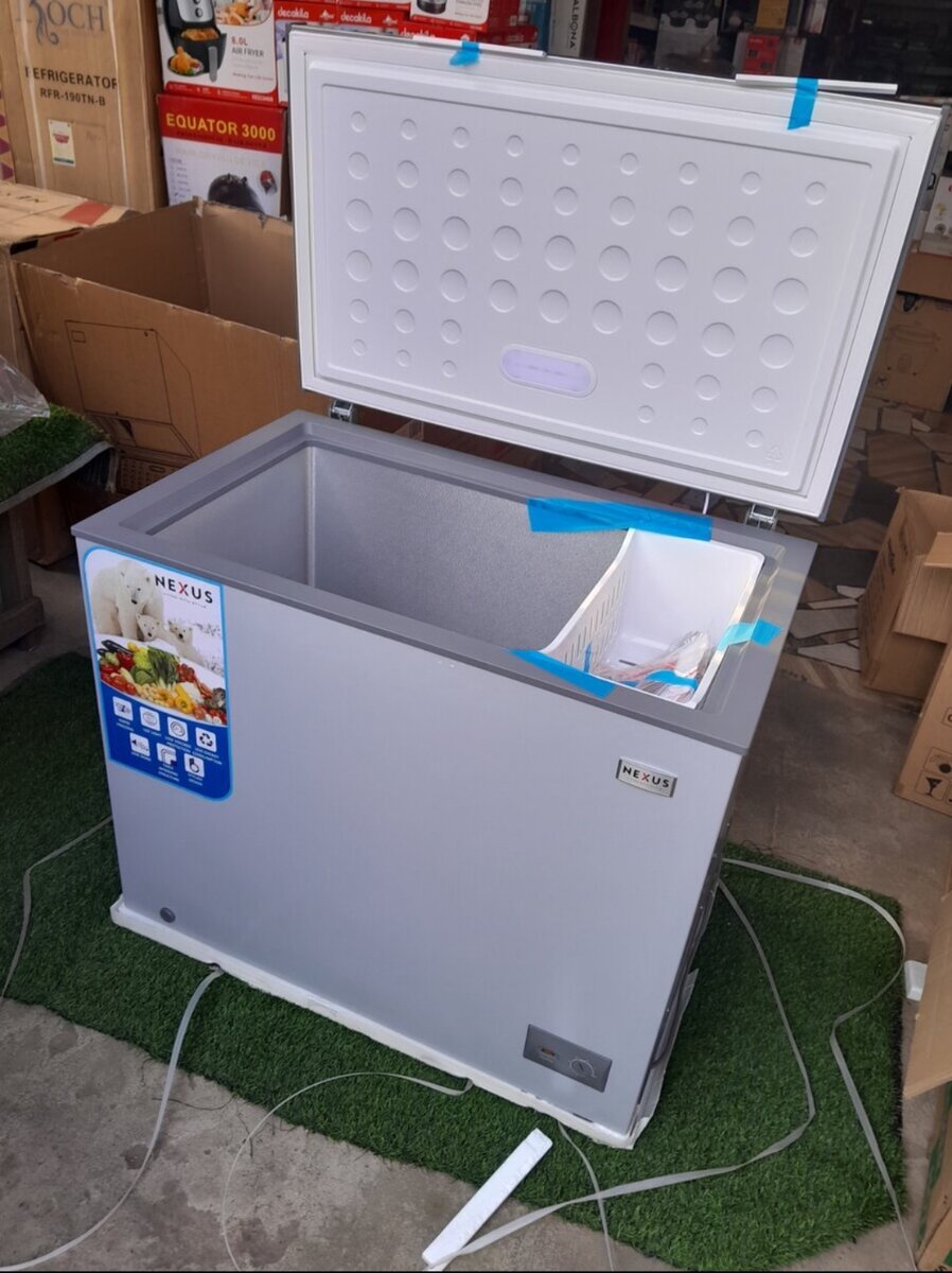 NEXUS DURABLE CHEST FREEZER 251 LITRES