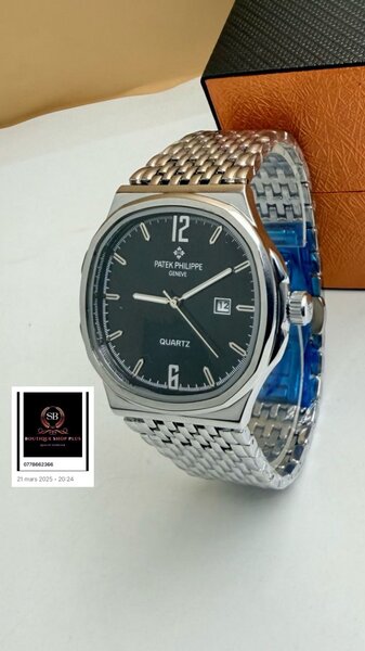 Montre Patek Philipe authentique avec  sa boîte