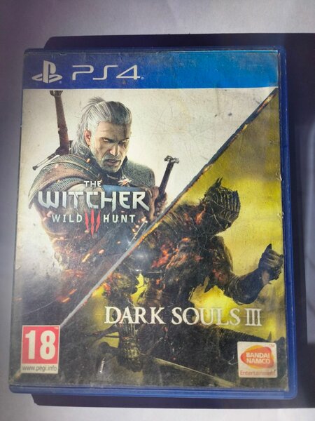 PS4 The Witcher & Dark Souls