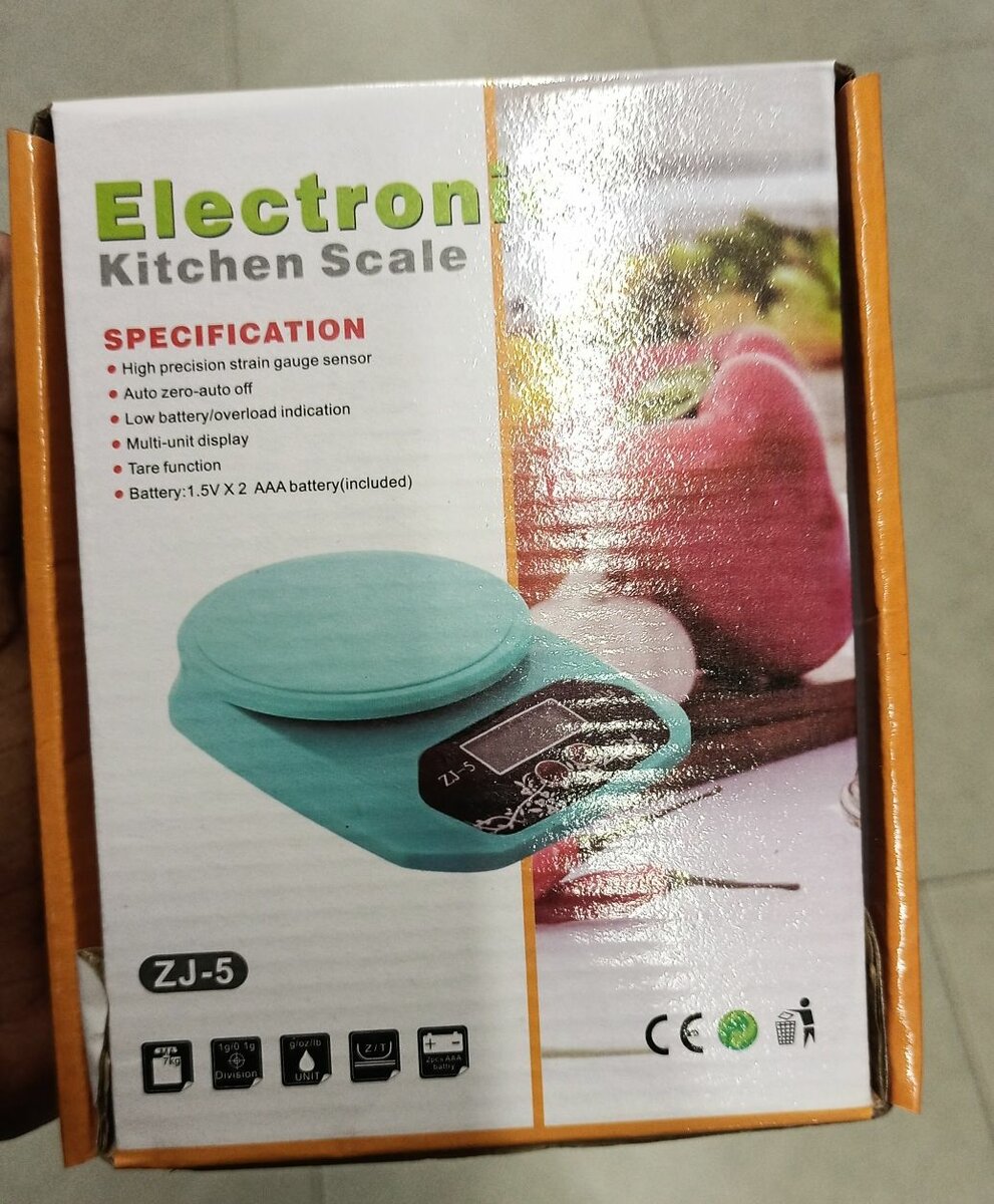 Balance de Cuisine Électronique