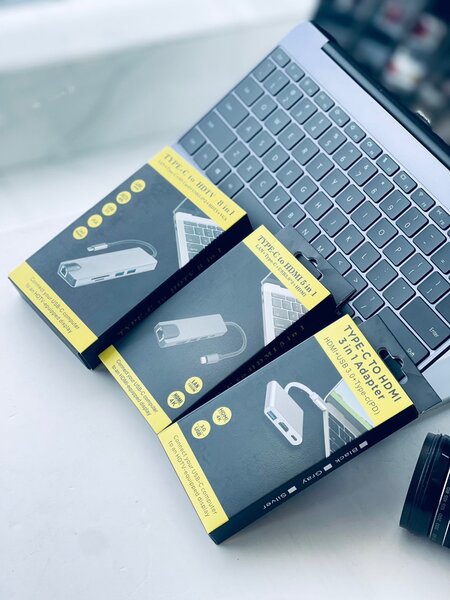 7 in 1 C Hub Ethernet & HDMI