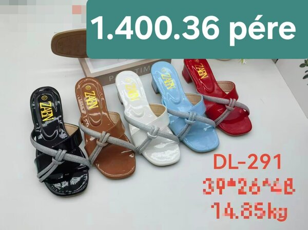 Tongs élégantes pour femmes