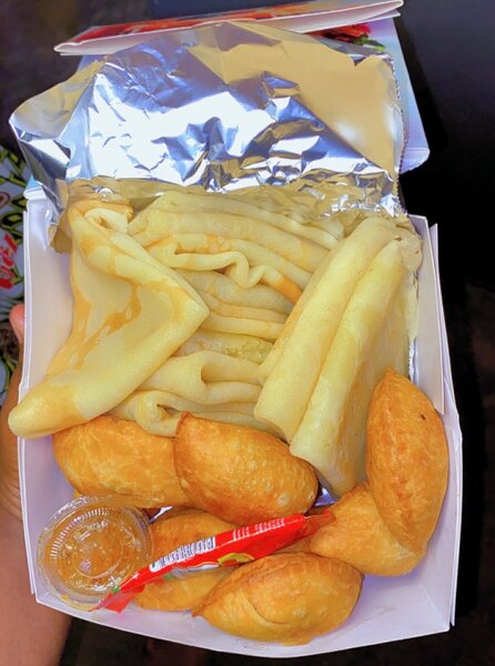 Assortiment de Crêpes et Snacks