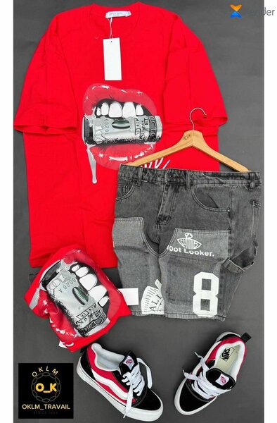 Tenue décontractée unisexe tendance