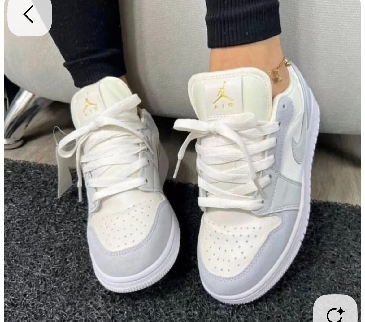 Chaussures de sport blanches