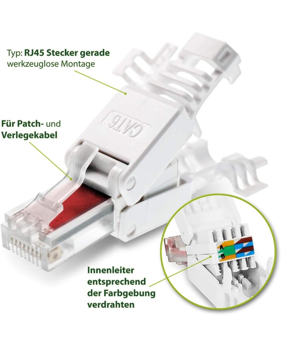 Connecteur RJ45 sans outil
