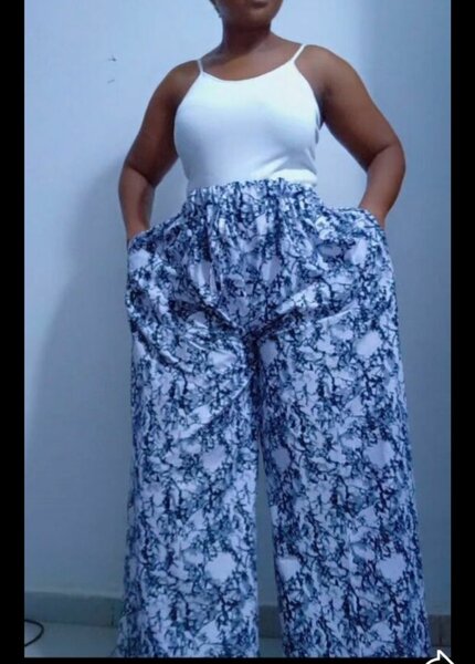 Pantalon gros bas pour femme