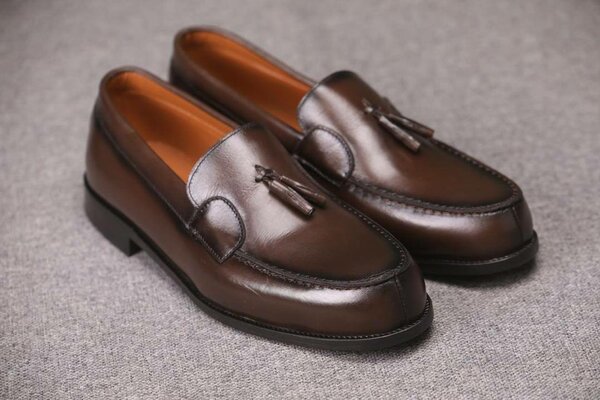 Mocassins en cuir élégants