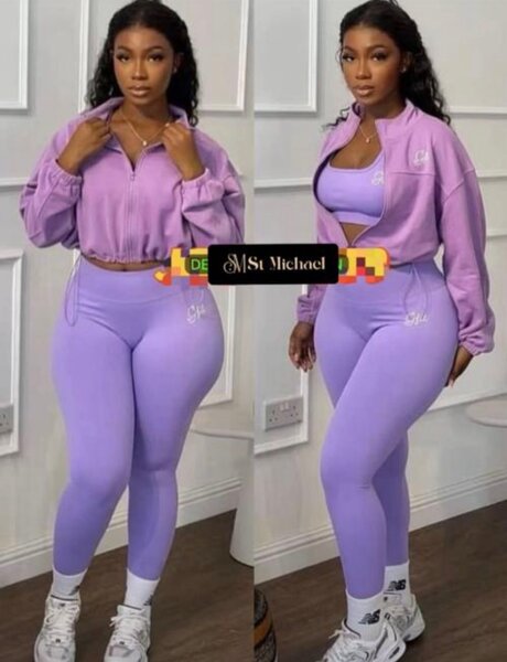 Ensemble de sport femme violet